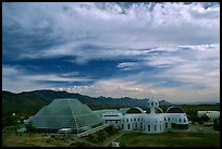 View of the complex. Biosphere 2, Arizona, USA ( color)