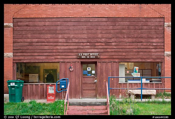 Post office, Rico. Colorado, USA