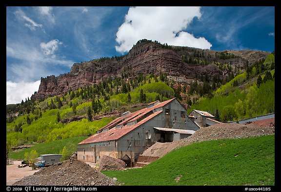 Pandora mine. Telluride, Colorado, USA (color)