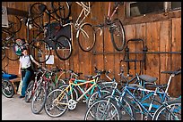 Bike shop. Telluride, Colorado, USA (color)