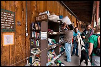 Items being exchanged at the free box. Telluride, Colorado, USA