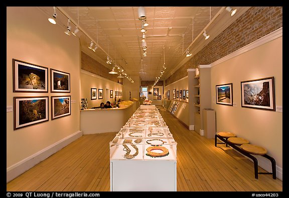 Gallery of fine art. Telluride, Colorado, USA (color)