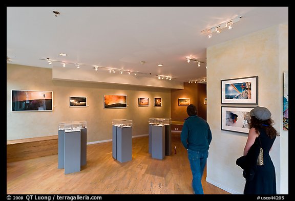 Art gallery. Telluride, Colorado, USA (color)