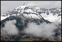 Iron Mountain and Mears Peak. Colorado, USA (color)