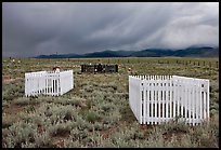 Graveyard, Villa Grove. Colorado, USA