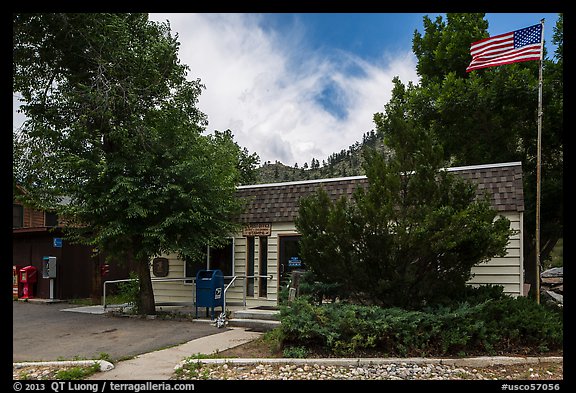 Post Office, Drake. Colorado, USA