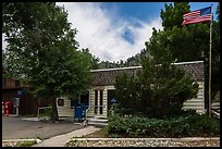 Post Office, Drake. Colorado, USA (color)