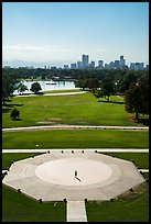 City Park and skyline. Denver, Colorado, USA ( color)