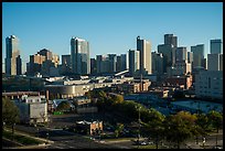 City skyline. Denver, Colorado, USA ( color)