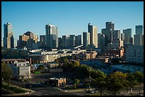 City skyline. Denver, Colorado, USA ( color)