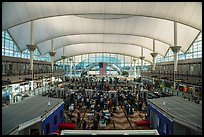 Interior, Denver International Airport. Denver, Colorado, USA ( color)
