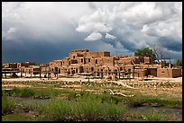 Red Willow Creek and Hlauuma. Taos, New Mexico, USA ( color)