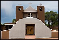 Church San Geronimo. Taos, New Mexico, USA ( color)