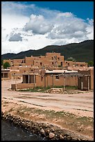 Pueblo dwellings. Taos, New Mexico, USA ( color)