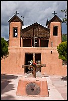 Chapel, Chimayo sanctuary. New Mexico, USA ( color)