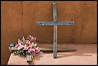 Crosses, Sanctuario de Chimayo. New Mexico, USA