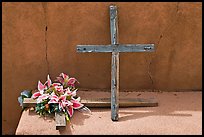 Crosses, Sanctuario de Chimayo. New Mexico, USA ( color)