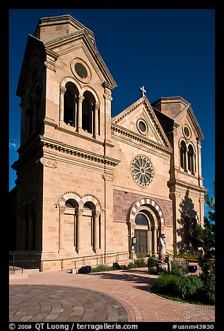 Cathedral Basilica of St Francis de Assisi. Santa Fe, New Mexico, USA