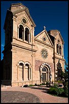 Cathedral Basilica of St Francis de Assisi. Santa Fe, New Mexico, USA ( color)