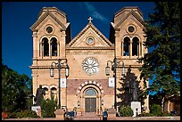 Cathedral St Francis, afternoon. Santa Fe, New Mexico, USA ( color)