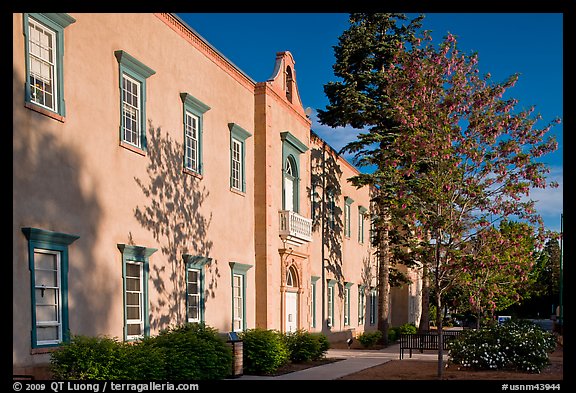 College. Santa Fe, New Mexico, USA (color)