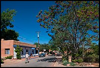 Canyon Road. Santa Fe, New Mexico, USA