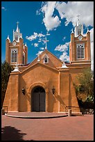 San Felipe de Neri church. Albuquerque, New Mexico, USA