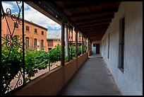 Sisters of Charity Convent, Church San Felipe de Neri. Albuquerque, New Mexico, USA