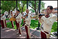 Mariachi musicians. Albuquerque, New Mexico, USA