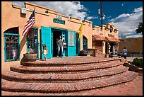 Adobe store, old town. Albuquerque, New Mexico, USA