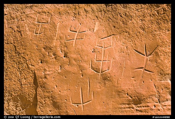 Petroglyphs. Chaco Culture National Historic Park, New Mexico, USA