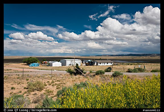 Crowpoint. New Mexico, USA (color)