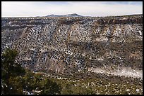 Rio Grande Gorge from Cebolla Mesa. Rio Grande Del Norte National Monument, New Mexico, USA ( color)