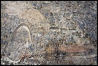 Inscription Rock. El Morro National Monument, New Mexico, USA ( color)