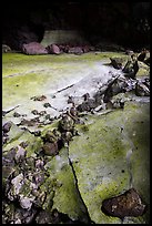 Zuni-Bandera Ice Cave. El Malpais National Monument, New Mexico, USA ( color)