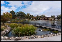 Ashley Pond, Manhattan Project National Historical Park. New Mexico, USA ( color)