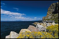 Cave Rock, East shore, Lake Tahoe, Nevada. USA ( color)