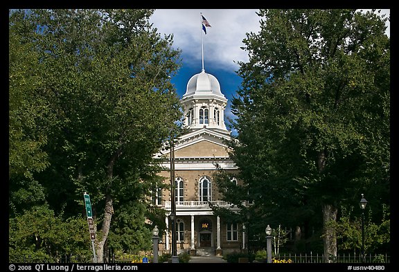 Nevada State Capitol. Carson City, Nevada, USA (color)