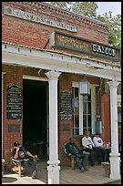 Nevada oldest saloon. Genoa, Nevada, USA ( color)