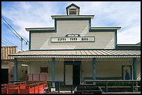 Genoa town hall. Genoa, Nevada, USA ( color)