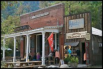 Genoa saloon and trading company. Genoa, Nevada, USA