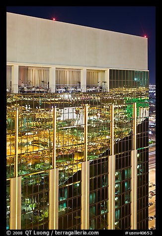 Top of the Hotel at Mandalay Bay. Las Vegas, Nevada, USA (color)