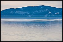 Mountains and lake in winter, Lake Tahoe, Nevada. USA ( color)