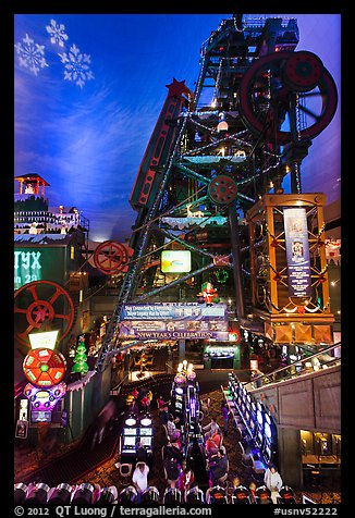 Picture Photo Inside Circus Circus Casino Reno Nevada Usa