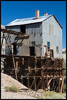 Mining building. Nevada, USA (color)