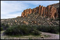 Valley of Faces cliffs. Basin And Range National Monument, Nevada, USA ( color)