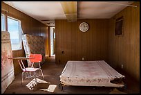 Inside abandonned trailer. Basin And Range National Monument, Nevada, USA ( color)