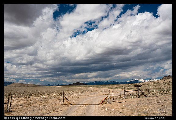Water Gap. Basin And Range National Monument, Nevada, USA (color)