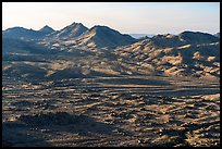 Cedar Basin and Anderson Ridge. Gold Butte National Monument, Nevada, USA ( color)