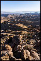 Mica Peak from Gold Butte Peak2. Gold Butte National Monument, Nevada, USA ( color)